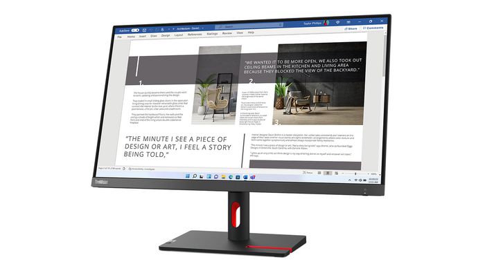 Lenovo ThinkVision S27i-30 27 pulg. Full HD IPS Gris