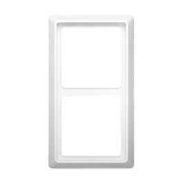 BUSCH-JAEGER Marco para exterior 2 unidades 2CKA001730A0209 Alpinweiss Plástico Brillante IP44