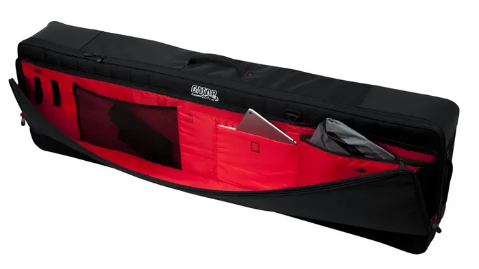 Gator Pro-Go Ultimate - Funda acolchada para teclados slim de 88 notas, negro