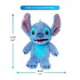 Famosa Peluche Disney Stitch Palm 18 cm con movimientos y sonidos