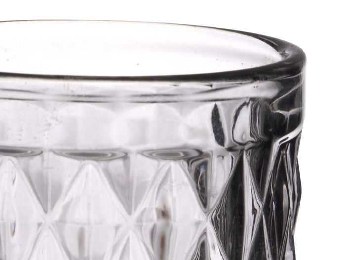 Vivalto Copa Cava Diamante Gris 170 ml 7x20x7 cm (Set de 24)