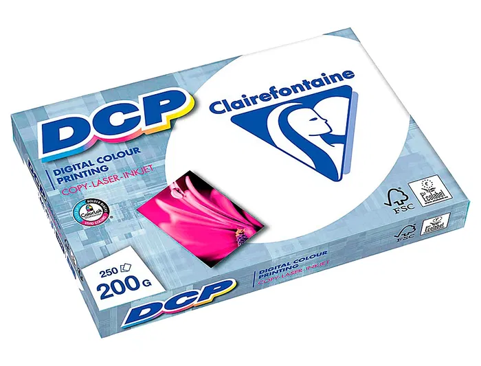 Clairefontaine Papel Multifuncion Blanco Din A3 200 gr Paquete de 250 Hojas