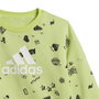 Conjunto Deportivo para Bebé Adidas Bluv Q3 Cset Verde Claro