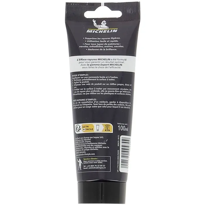 Michelin Expert Stripe Eraser Pintura Coche Blanco 100 ml