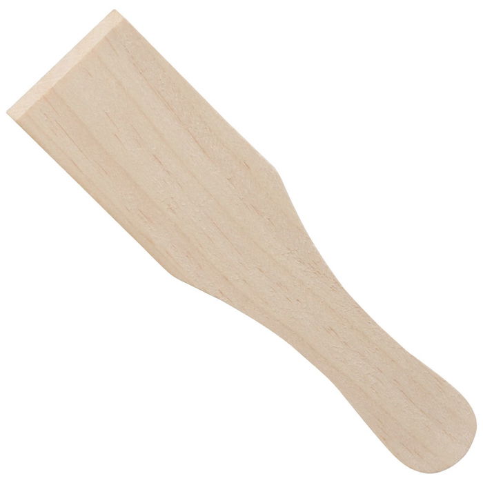 Easy Make Juego de 6 Espátulas de Madera 15x4 cm para Raclette