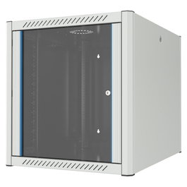 EFB Elektronik Armario de pared de 19 pulgadas 16U 800 mm RAL7035