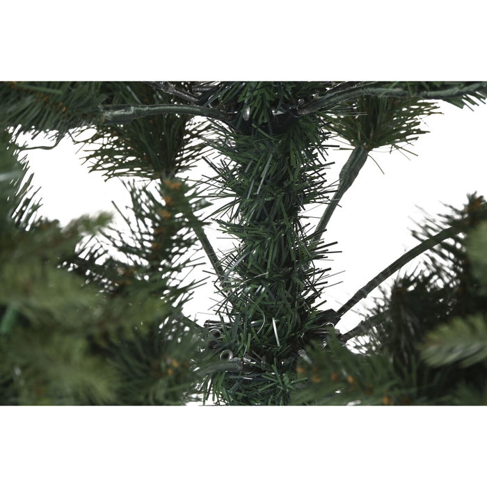 DKD Home Decor Árbol de Navidad Verde con 815 Ramas y 280 Luces LED