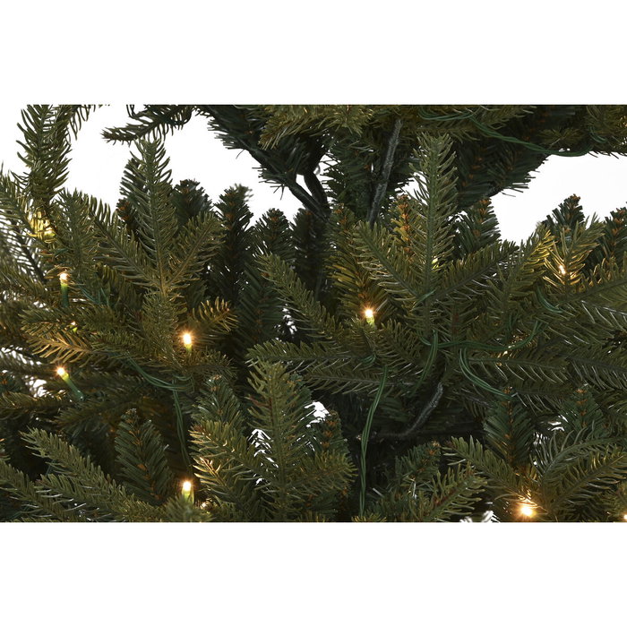 DKD Home Decor Árbol de Navidad Verde con 815 Ramas y 280 Luces LED