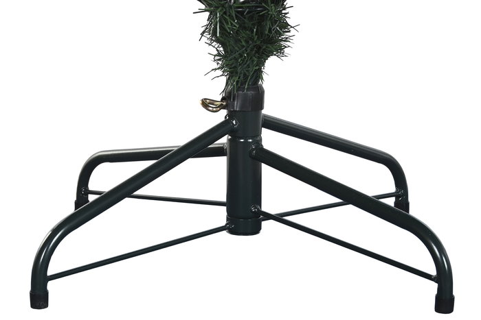 DKD Home Decor Árbol de Navidad Alpina Verde 180 cm 815 Ramas Luz Cálida LED Desmontable