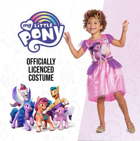 Hasbro Disfraz Mi Pequeño Pony Pipt Petals Classic T. 4-6 Años