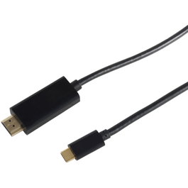 S-Impuls Adaptador USB-C a HDMI 4K 30Hz 1m Negro