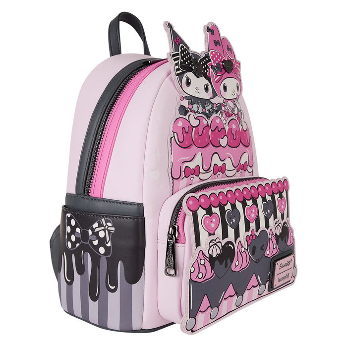 Loungefly Mochila My Melody and Kuromi Sanrio 26cm