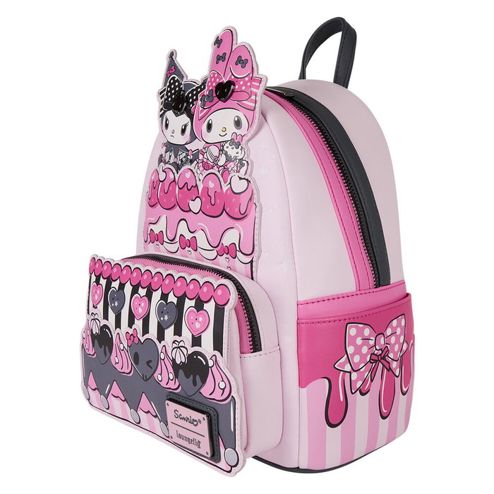 Loungefly Mochila My Melody and Kuromi Sanrio 26cm