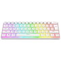 Rampage Radiant K11 Teclado Gaming Mecánico 60% RGB Blue Switch Blanco