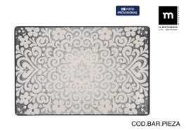 La Mediterranea Fuente Rectangular Azurill Elite Brillo 30x20cm