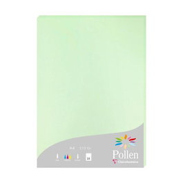 Papel Clairefontaine Pollen A4 210G 25H Verde