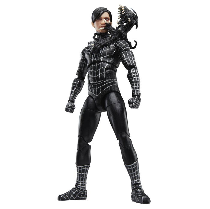 Hasbro Marvel Legends Series Spider-Man 3 Figura Acción 15cm Traje Negro con 6 Accesorios Manos y Cabeza Peter Parker Hasbro Marvel Legends Series Spider-Man 3 Figura Acción 15cm Traje Negro con 6 Accesorios Manos y Cabeza Peter Parker