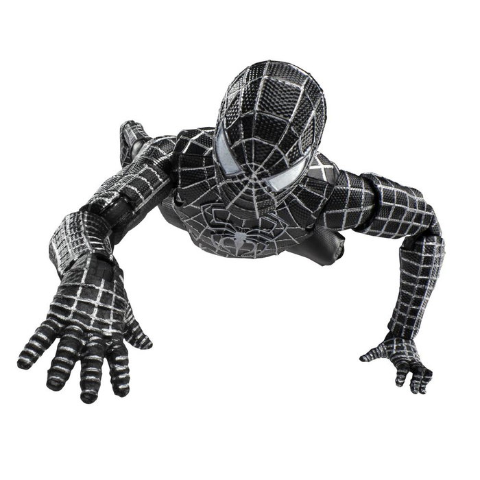 Hasbro Marvel Legends Series Spider-Man 3 Figura Acción 15cm Traje Negro con 6 Accesorios Manos y Cabeza Peter Parker Hasbro Marvel Legends Series Spider-Man 3 Figura Acción 15cm Traje Negro con 6 Accesorios Manos y Cabeza Peter Parker