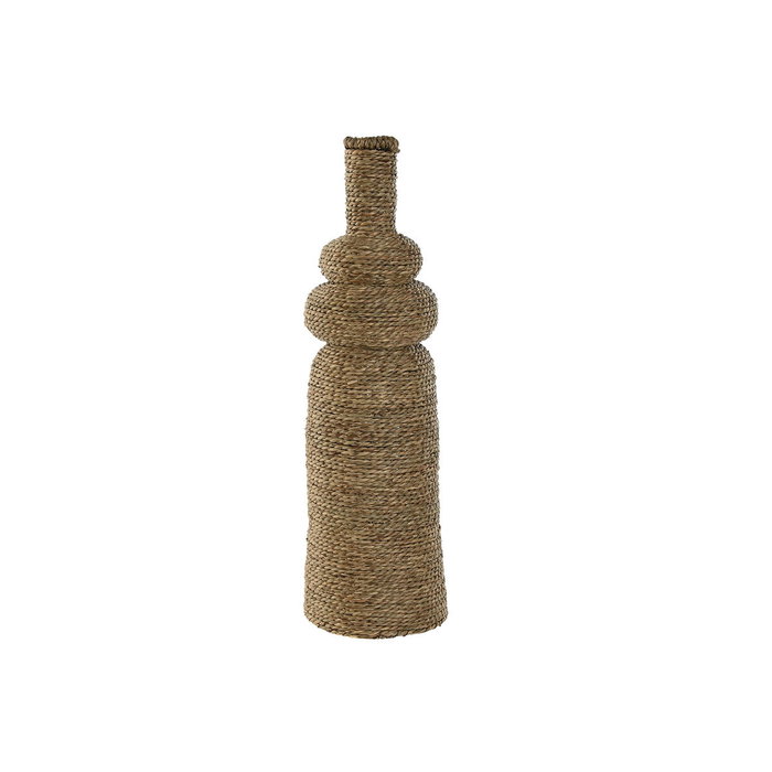 DKD Home Decor Jarrón de Fibra Natural 18x18x60 cm