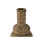DKD Home Decor Jarrón de Fibra Natural 18x18x60 cm