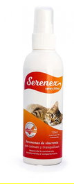 Serenex Spray para Gatos - Calmante Natural para Estrés, Ansiedad, Marcaje con Orina y Comportamiento - 70 ml