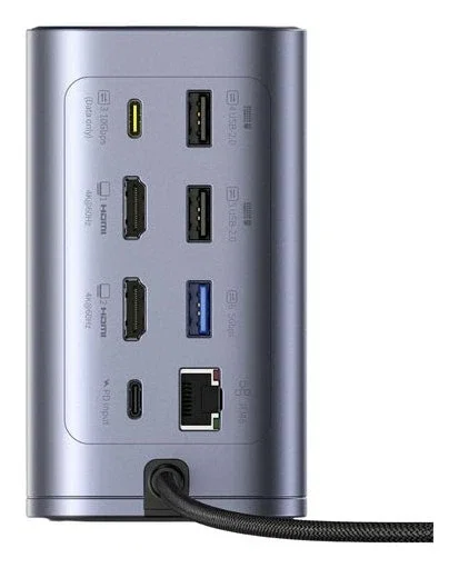 Baseus Air Spacemate 12-en-1 Gris espacial