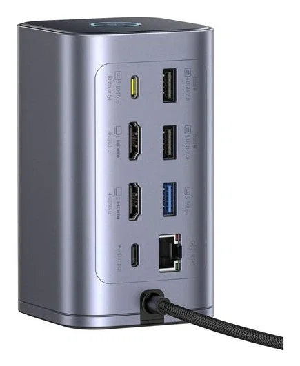 Baseus Air Spacemate 12-en-1 Gris espacial
