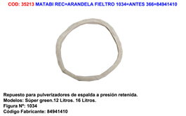 MATABI Arandela de Fieltro 1034