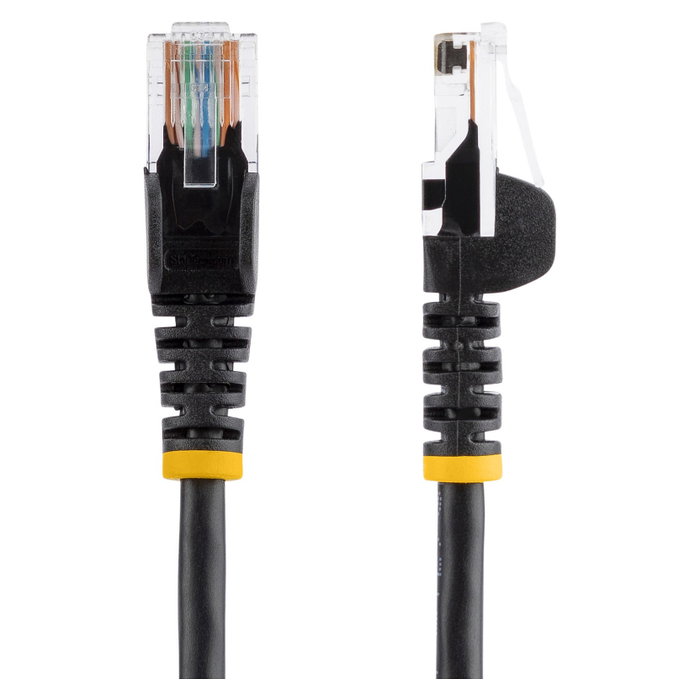 StarTech.com Cable de red Cat5e UTP de 5m Negro con diseño Snagless