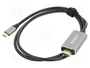 Savio CL-170 Cable USB-C a HDMI v2.0b, 1m, cobre