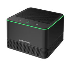 Crestron UC-AUDIO-POD-B-DR2 Altavoz y Micrófono Inalámbricos Flex Pod, Negro