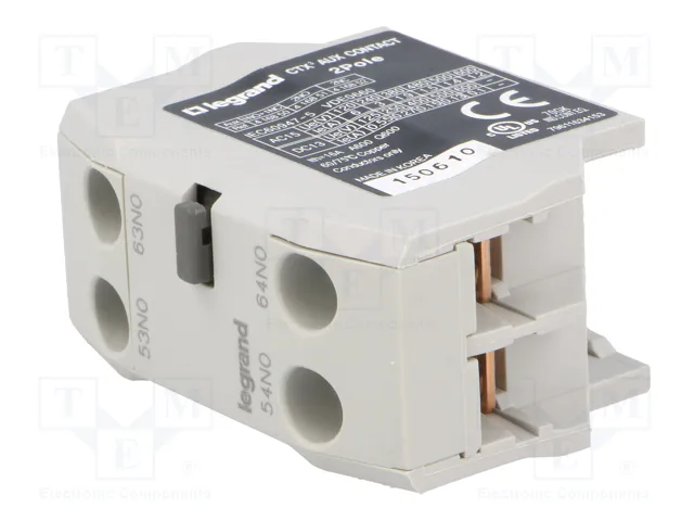LEGRAND CTX3 Contactores auxiliares de frente con agarres de tornillo