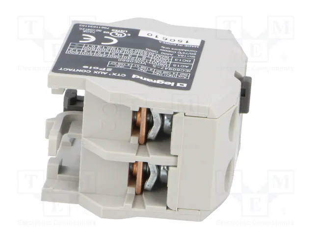 LEGRAND CTX3 Contactores auxiliares de frente con agarres de tornillo