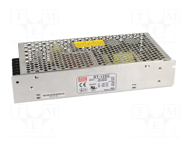 MEAN WELL RT-125C Fuente de alimentación de módulo 132,5W