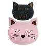 The Concept Factory Juego de 2 Cajas de Cartón con Forma de Gato