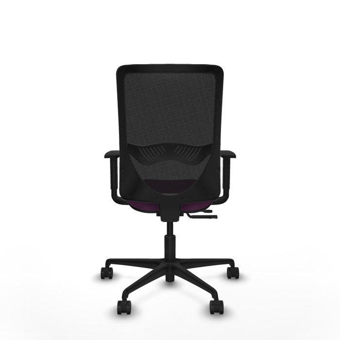 PIQUERAS Y CRESPO Silla de oficina Zulema Morada con mecanismo Sincro/Traslack