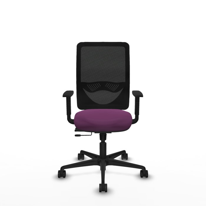 PIQUERAS Y CRESPO Silla de oficina Zulema Morada con mecanismo Sincro/Traslack