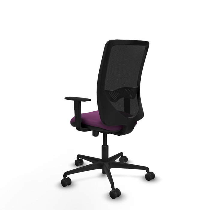 PIQUERAS Y CRESPO Silla de oficina Zulema Morada con mecanismo Sincro/Traslack