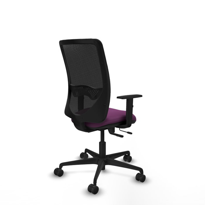 PIQUERAS Y CRESPO Silla de oficina Zulema Morada con mecanismo Sincro/Traslack