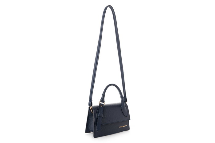 Vince Camuto Parma - Bolso Azul Marino de Piel de Polivinilo