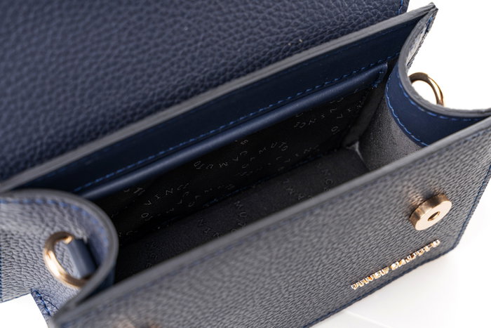 Vince Camuto Parma - Bolso Azul Marino de Piel de Polivinilo