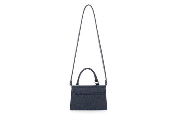 Vince Camuto Parma - Bolso Azul Marino de Piel de Polivinilo
