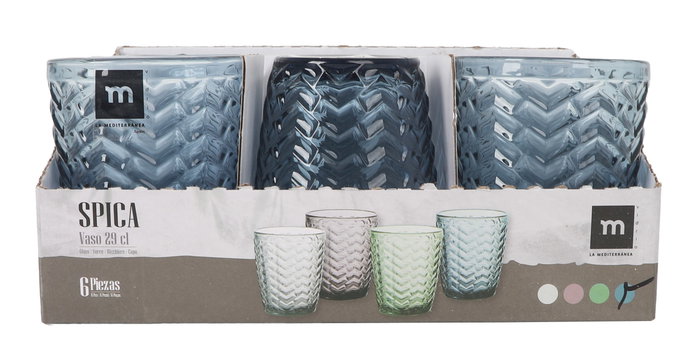 La Mediterranea Vaso Spica 290cc Azul