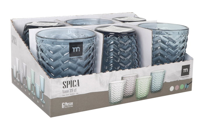 La Mediterranea Vaso Spica 290cc Azul