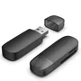 Vention CLEB0 Lector de Tarjetas Externo USB 2.0 Lector SD y TF Doble Ranura 480Mbps Negro
