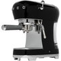 Smeg ECF02BLEU Cafetera Espresso Negro Alto Brillo