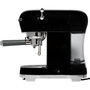Smeg ECF02BLEU Cafetera Espresso Negro Alto Brillo
