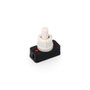 Edm Interruptor Unipolar 6A 250V Blanco 24 x 12 x 26 mm