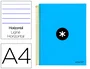 Antartik Cuaderno Espiral A4 Tapa Forrada 120 Hojas 90g Azul