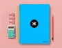 Antartik Cuaderno Espiral A4 Tapa Forrada 120 Hojas 90g Azul